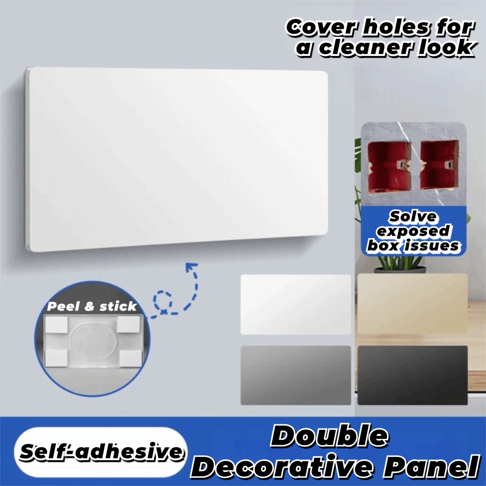 Декоративная белая самоклеящая – обзор и цена Electrical Outlet Cover